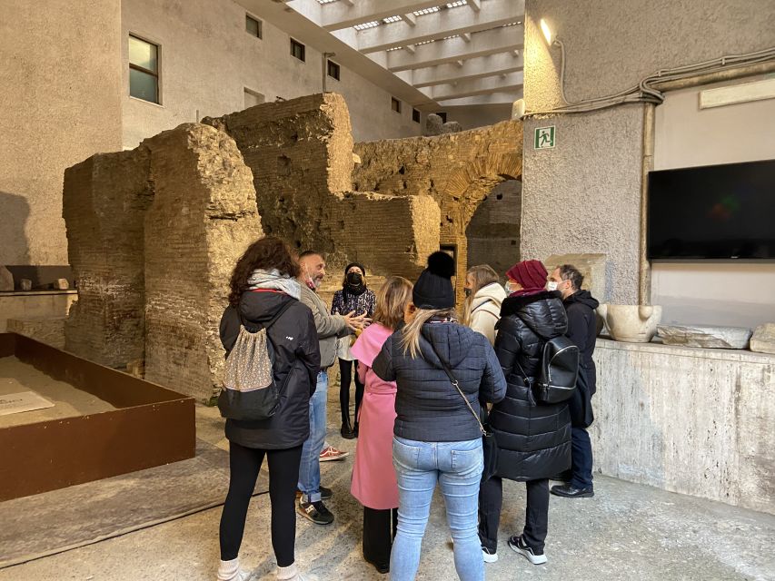 Rome:CityCenter Hidden Highlights Guided Walking Tour German - Vicus Caprarius Underground Aqueduct Remains, Rome’s Water City Below Street Level