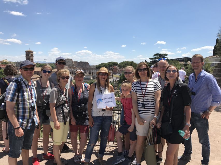 Rome: Colosseum and Roman Forum Small Group Tour in German - Rules you should know before you go