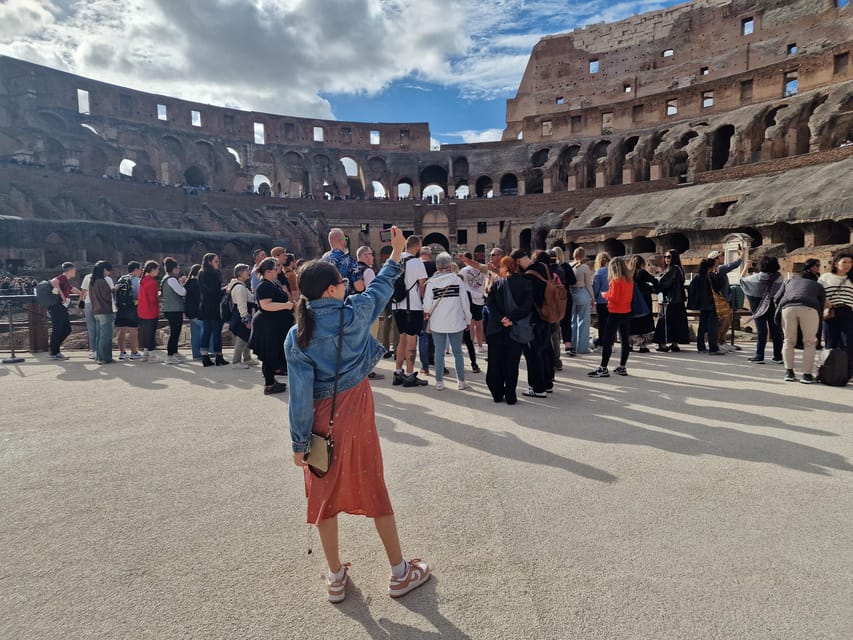 Rome: Colosseum Arena Access and Ancient Rome Guided Tour - Palatine Hill ruins and the imperial viewpoint