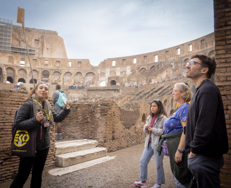 Rome: Colosseum, Arena & Ancient City Guided Tour - How Headphones And Small-Group Pacing Improve Your Experience