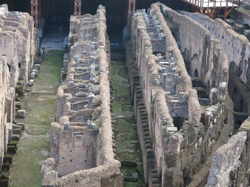 Rome: Colosseum Arena Floor, Roman Forum & Palatine Tour - Colosseum tiers 1 and 2, where the wealthy watched from closer seats