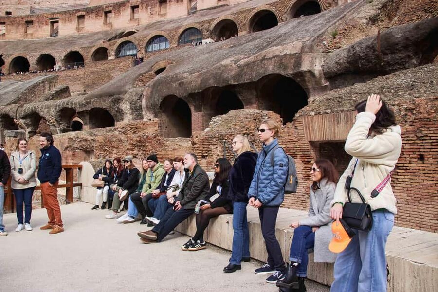 Rome: Colosseum Arena, Forum & Palatine Hill Guided Tour - Via delle Terme di Tito 93: how the meeting point affects your morning