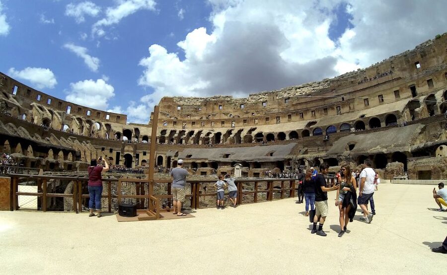 Rome: Colosseum Arena Guided Tour with Roman Forum Option - The core experience: Colosseum arena floor, from the inside