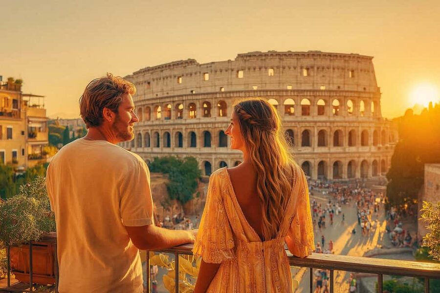 Rome: Colosseum Arena Twilight Tour & Imperial Forum Visit - Guide quality and how the audio system changes your experience