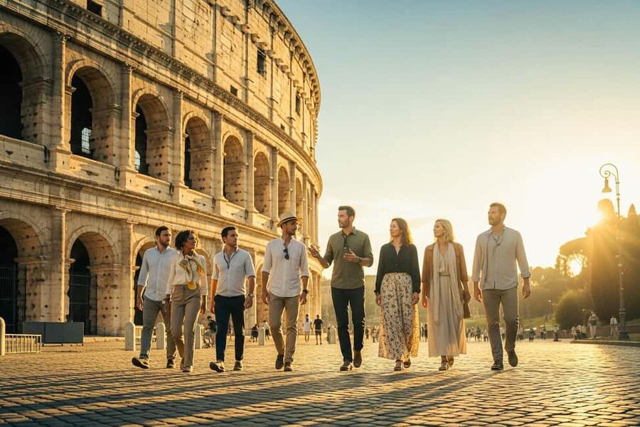 Rome: Colosseum Arena Twilight Tour & Imperial Forum Visit - Price and value: how the math works for a twilight, last-entry tour