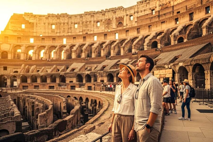 Rome: Colosseum Arena Twilight Tour & Imperial Forum Visit - Getting to Crown Tours at Via della Polveriera 8 (and why early matters)