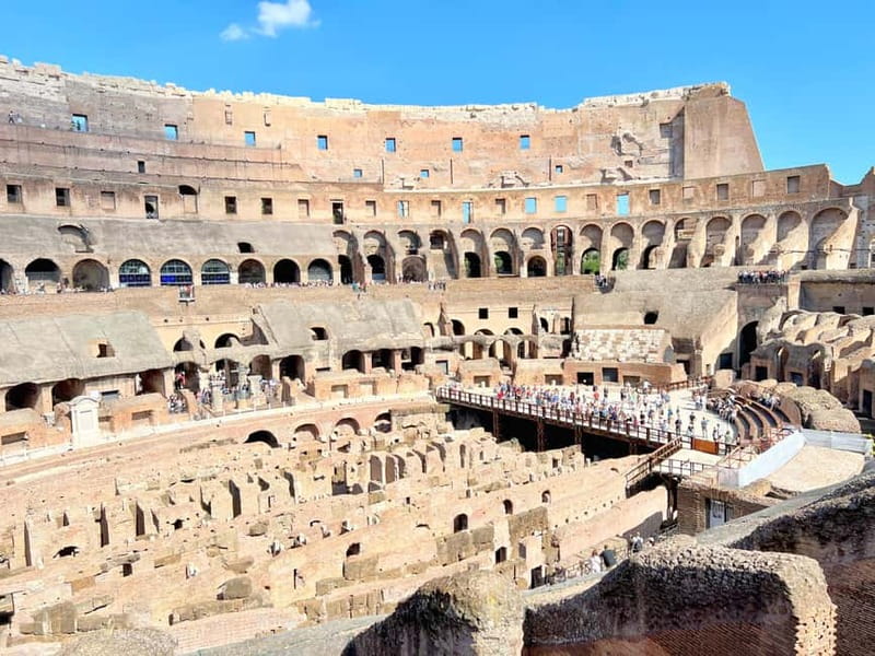 Rome: Colosseum, Roman Forum and Palatine Hill & Audioguide - Colosseum entry and the fastest way to orient yourself inside