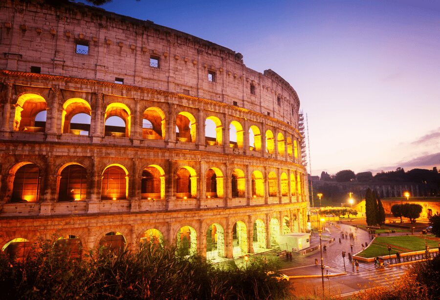 Rome: Colosseum, Roman Forum, & Palatine Hill + Audioguide - Entering the Colosseum: what “first two levels” means in practice