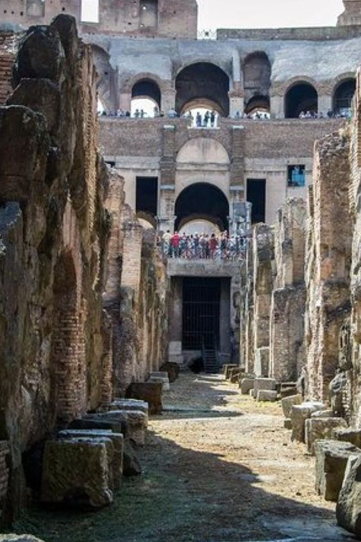 Rome: Colosseum Tour with Underground and Arena Floor Access - Underground Colosseum Access: why this tour feels different