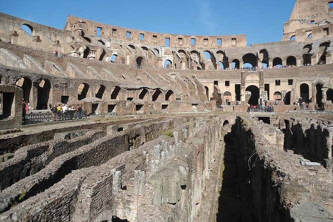 Rome: Colosseum Underground Full Experience Tour - First and Second Levels: Great Views, Less Headache