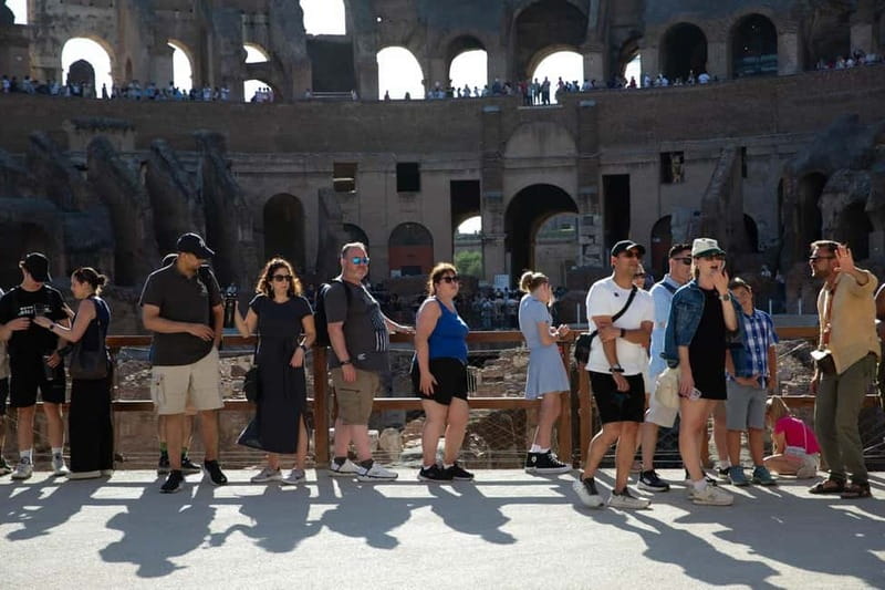 Rome: Colosseum Underground, Roman Forum Small Group Tour - Caesar’s Palace Ruins and Palatine Hill Views