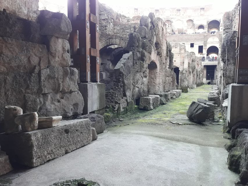 Rome: Colosseum Underground Small Group Guided Tour - Down Below: Restricted Underground, dungeons, and the quiet factor