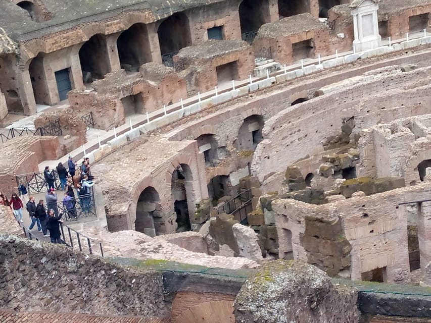 Rome: Colosseum with Access to Arena Floor and Ancient Rome - What You See Inside: Arena, Lower Views, and First Level Seating