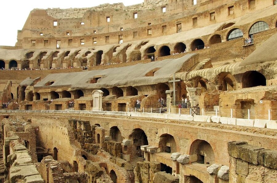 Rome: Colosseum with Access to Arena Floor and Ancient Rome - Entering Like a Gladiator, Security, and the Colosseo Metro Meet
