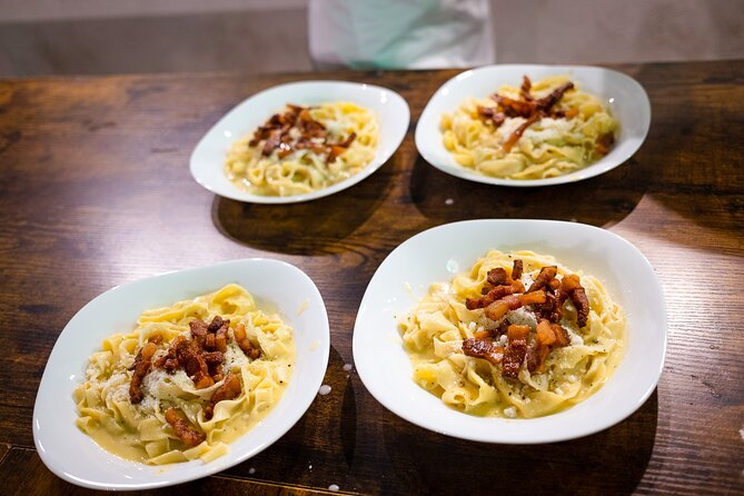 Rome Cooking Class 2-in-1: Make Fresh Pasta and Tiramisu Together - Where you meet at Via Cesare Balbo, and how the evening moves