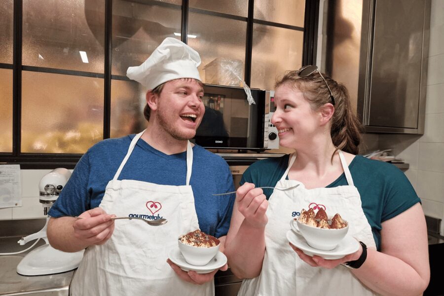 Rome cooking: Gelato & Tiramisu with savoiardi Baking class - Gelato sorbet with real fruit choices, not just theory