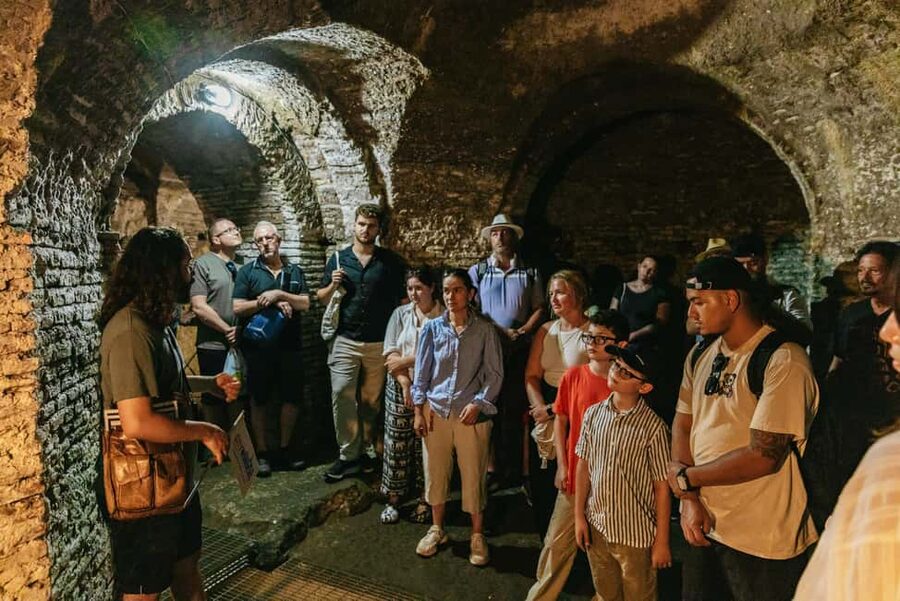 Rome: Crypts and Catacombs Underground Tour with Transfers - Piazza Barberini Start, Air-Conditioned Transfers, and Skip-the-Line Value