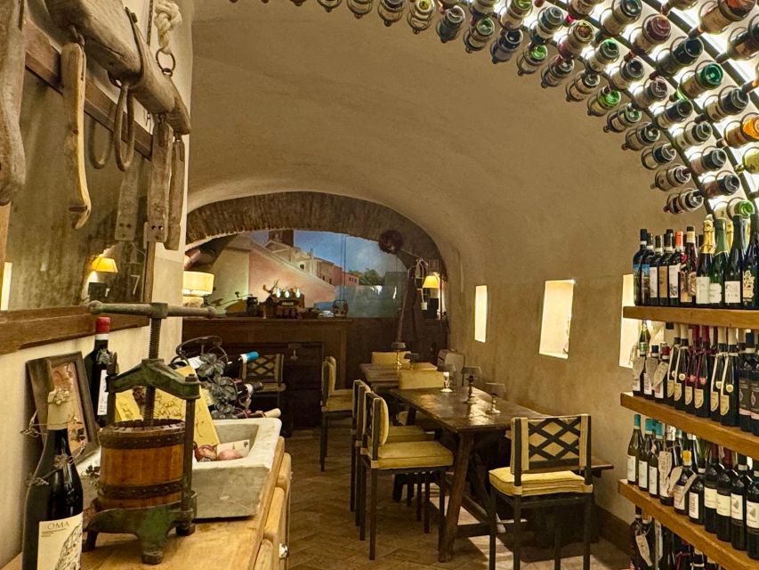 Rome: Dinner Food Tasting & Wine Pairing VIP Experience - Trastevere’s underground cellar gives the tasting instant atmosphere