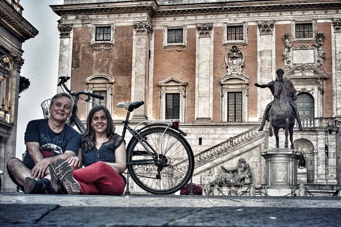 Rome : E-Bike on the Tiber, Family Tour (95% Cycle Path) - Isola Tiberina: the short stop that actually feels like a break