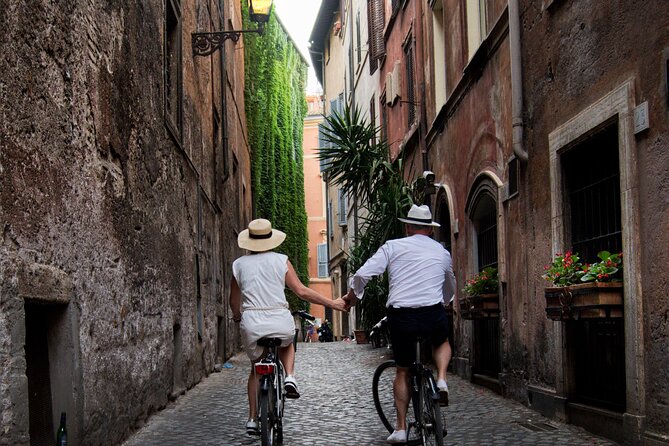 Rome : E-Bike on the Tiber, Family Tour (95% Cycle Path) - The Gasometer stop and a neighborhood-change story