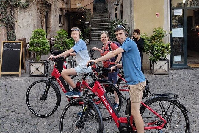 Rome E-Bike Tour: Ultimate Street Food and Market Feast - Headsets, pacing, and why small groups matter