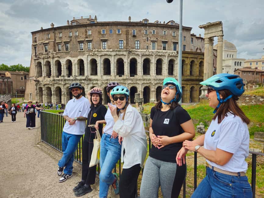 Rome E-Bike Tour with a local! (and a traditional snack) - Starting in the Jo&Joe courtyard near Trevi Fountain