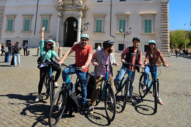 Rome E-Bike Tour with a Local! Top Attractions & Hidden Gems! - Jewish Quarter streets, Campidoglio viewpoints, and Teatro di Marcello