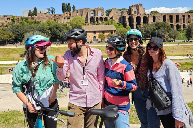 Rome E-Bike Tour with a Local! Top Attractions & Hidden Gems! - Roman Forum from above, then a Pantheon moment