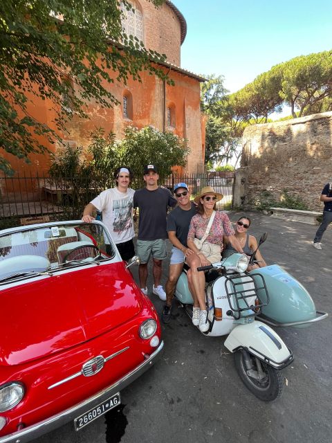 Rome: Evening Fiat 500 and Vespa Prosecco Tour - Why Rome by night on a Fiat 500 and Vespa works