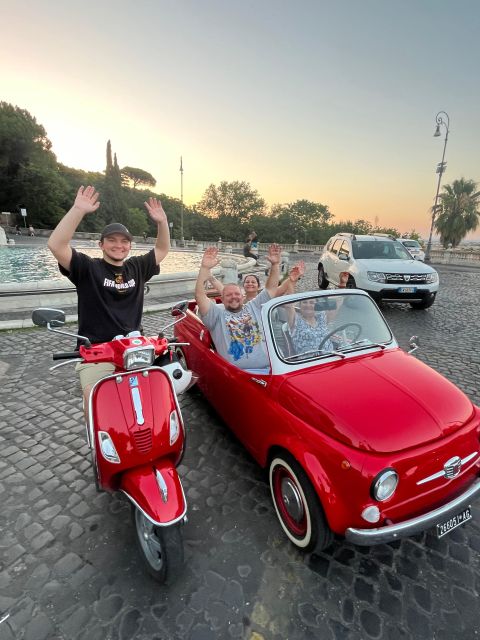 Rome: Evening Fiat 500 and Vespa Prosecco Tour - Price and value: is $146.14 for 2 hours actually fair?