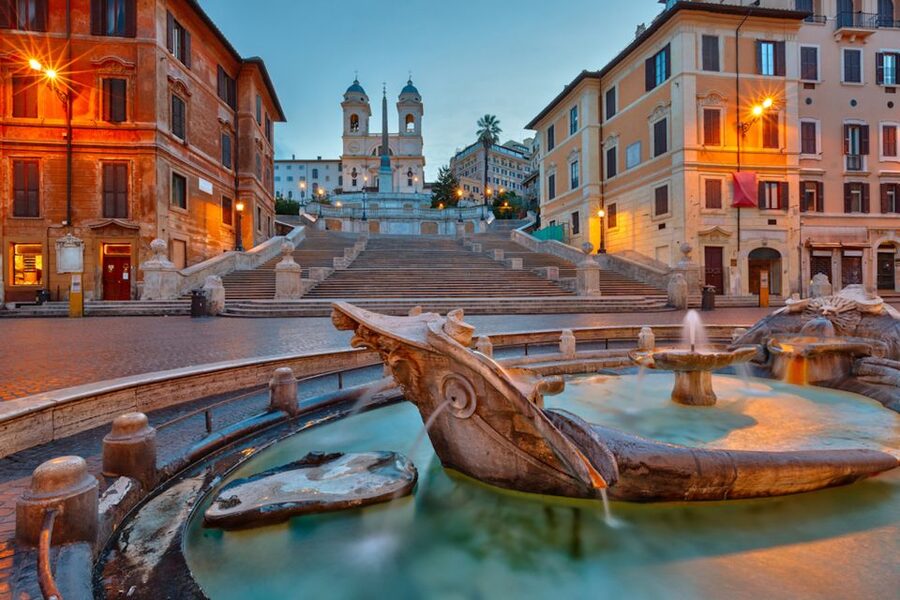 Rome: Evening Golf Cart Tour with Aperitivo - The itinerary, stop by stop: what you actually see and what to expect