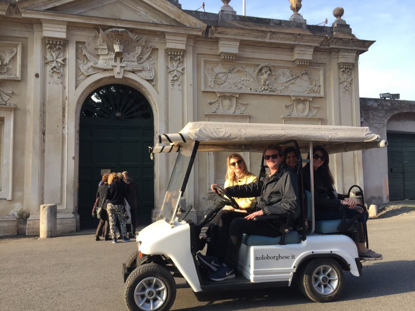 Rome: Evening Golf Cart Tour with Aperitivo - Guides and small-group energy: why people rave about the human factor