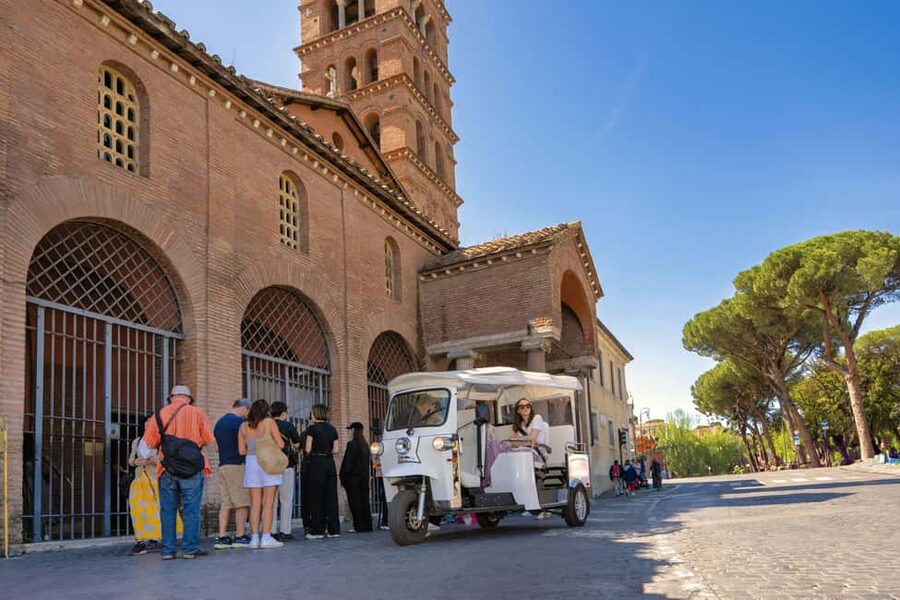 Rome: Exclusive Private Tour by Tuk Tuk - First Look at Rome from the Colosseo Area