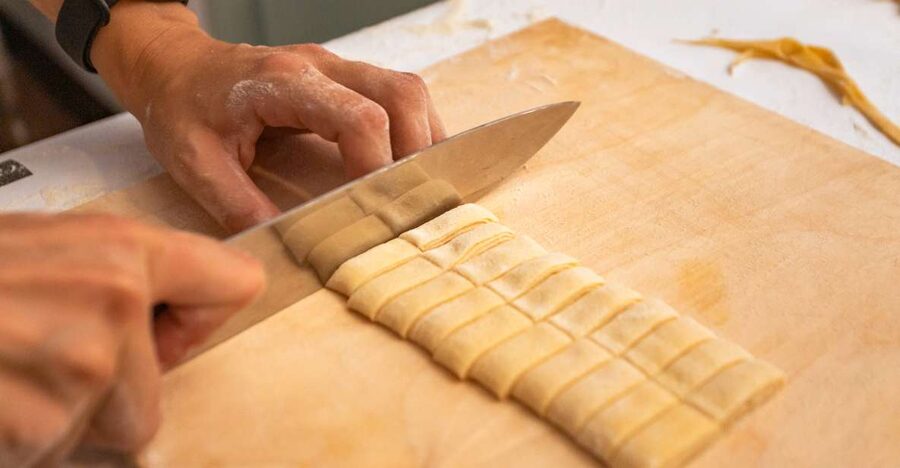 Rome: Fettuccine and Tiramisu Cooking Class with Wine - Tiramisù next: coffee flavor, cream building, and fridge timing