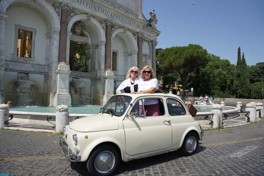 Rome: Fiat 500 Experience with Gelato and Photos - Colosseum Photo Stop: Where the Timing Really Matters