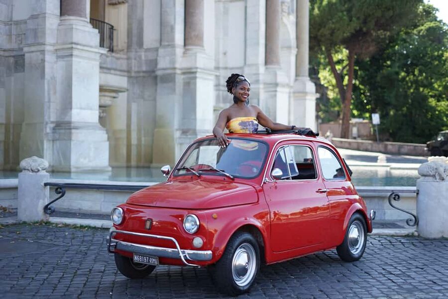 Rome: Fiat 500 Experience with Gelato and Photos - Meeting at Caffe Roma and What the First 10 Minutes Look Like
