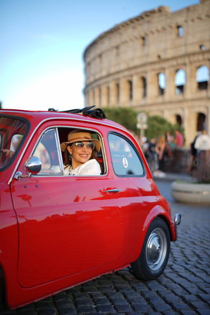Rome Fiat 500 Tour with Professional Photoshoot - Key Highlights You’ll Feel Immediately