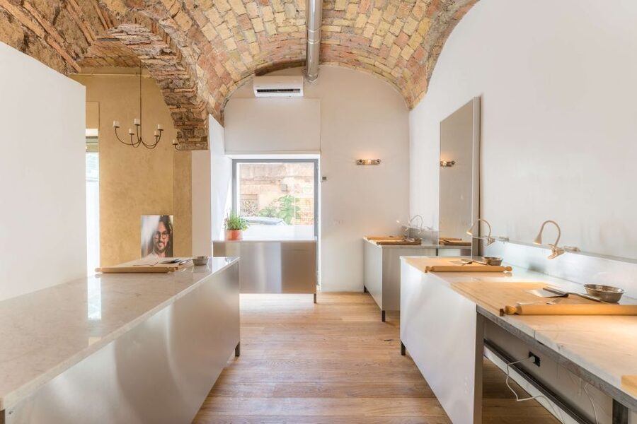 Rome: Five Shapes of Pasta Cooking Class in Ancient Tavern - Chef Hat, Clean Setup, and a Real Small-Group Atmosphere