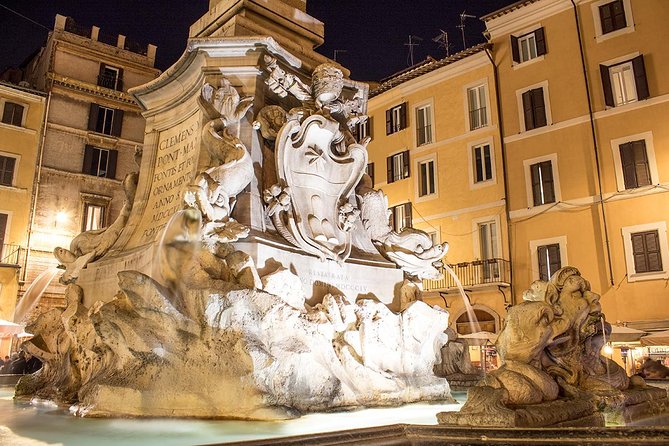 Rome Food Tour by Night in the Jewish Ghetto & Campo Marzio with Wine Tasting - Largo Argentina: ice cream, four Roman temples, and Julius Caesar