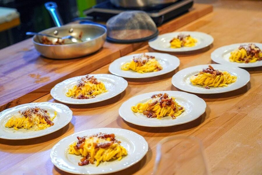 Rome: Fresh Pasta-Making Class with Italian Chef and Wine - The 3-Course Meal and Wine Tasting Part, Where It All Comes Together