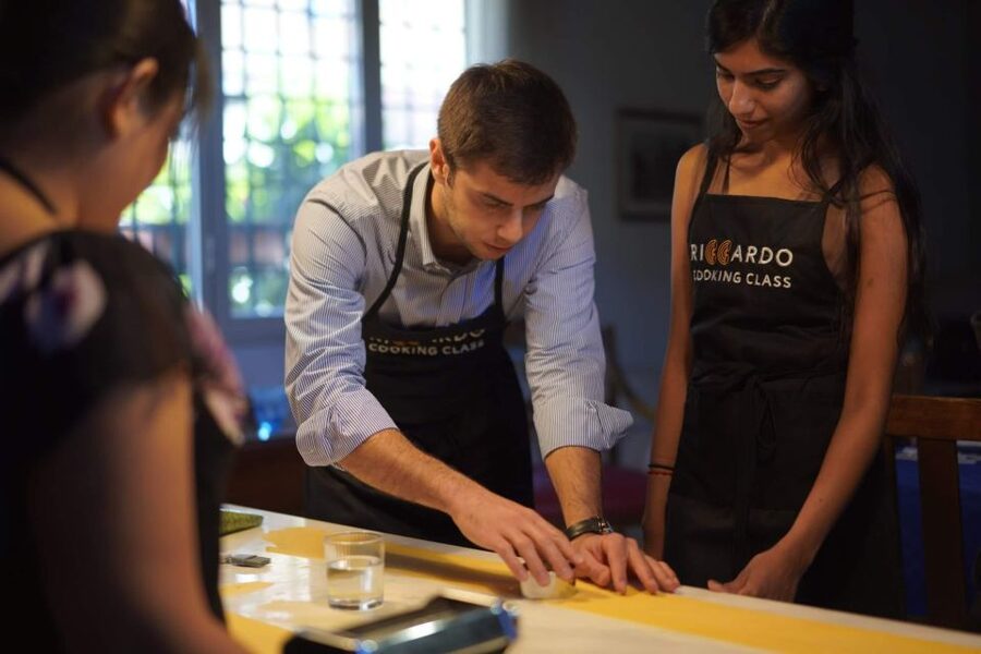 Rome: Fresh Pasta-Making Class with Italian Chef and Wine - Veg and Dietary Requests, Without You Feeling Like a Compromise