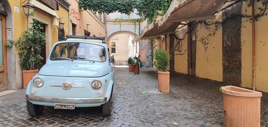 Rome: Full-Day Classic Fiat 500 Rental - Rome feels different when you roll in a classic Fiat 500
