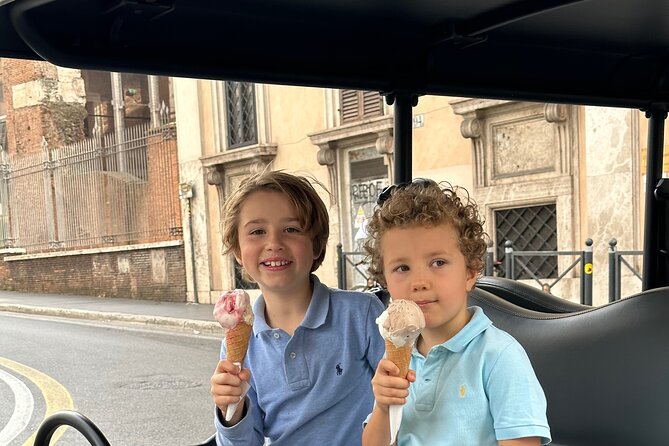 Rome Full Day Private Golf Cart Tour with Hotel Pickup 6 hours - Trevi Fountain and Palatine Hill: iconic photos plus the roots of Rome