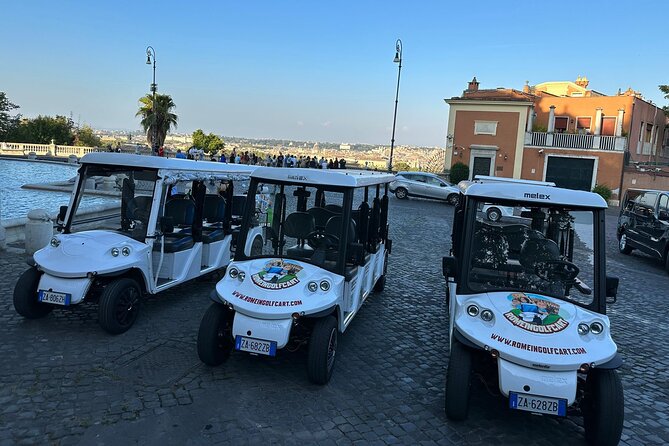 Rome Full Day Private Golf Cart Tour with Hotel Pickup 6 hours - Hotel pickup, timing, and how the day stays manageable