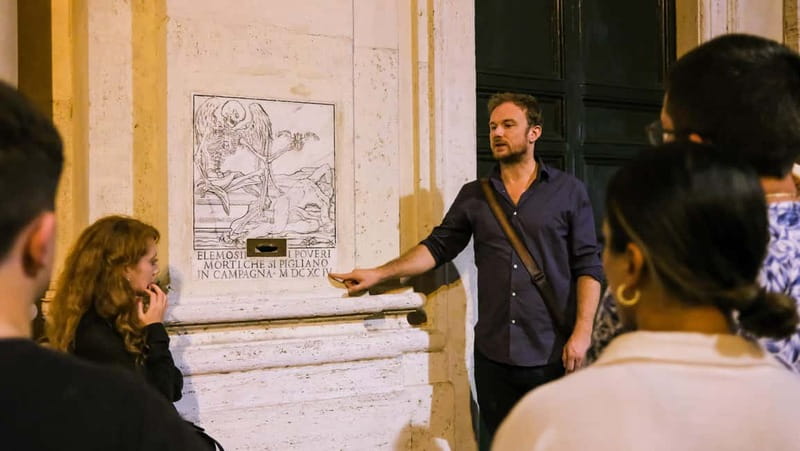 Rome: Ghosts & Bone Crypts Tours: 2 Tours, 1 Discount Ticket - Piazza Barberini Meets, Then the Capuchin Crypts Start the Shock