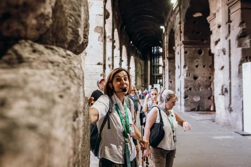Rome: Gladiator’s Gate and Arena Special Colosseum Access - Standing on the arena floor