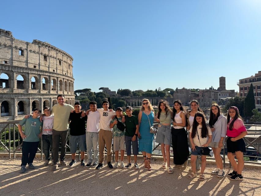 Rome: Golf Cart Big group Tour - Colosseum and Circus Maximus: the quick stops that actually teach you