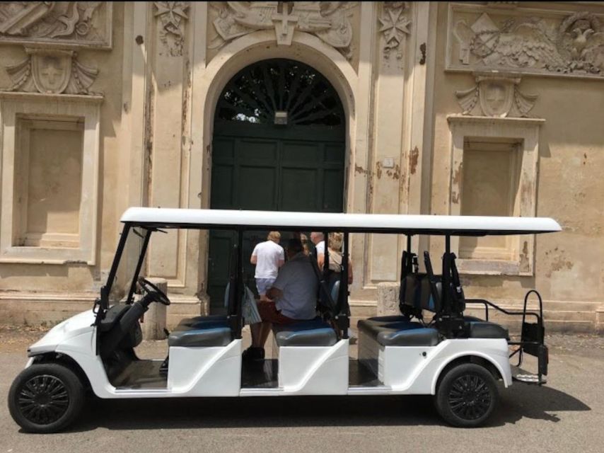 Rome: Golf Cart City Tour with Hotel Pickup & Gelato - Colosseum area and the Forum neighborhood: seeing Rome’s scale fast