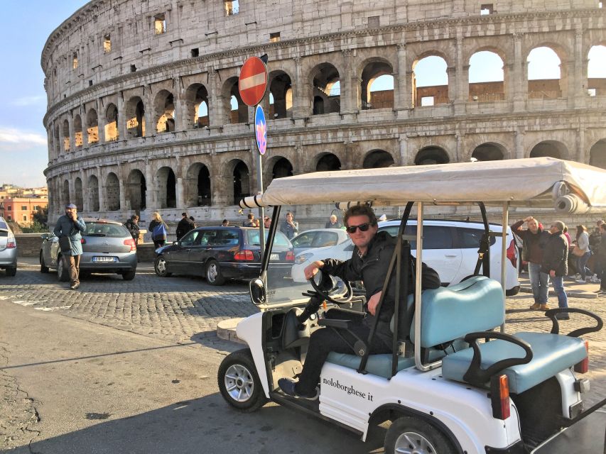 Rome Golf Cart Exclusive Private Tour - Key things I’d plan around