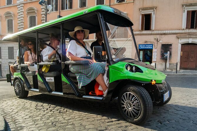 Rome Golf Cart Tour: Explore Landmarks & Taste Local Gelato - Colosseum in about 10 minutes, with enough context to make it click
